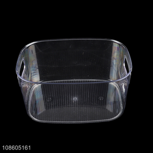 Online wholesale plastic fridge storage bin for wine beer and food