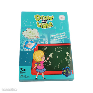 Wholesale multipurpose tablet with light for kids drawing writing scrawling