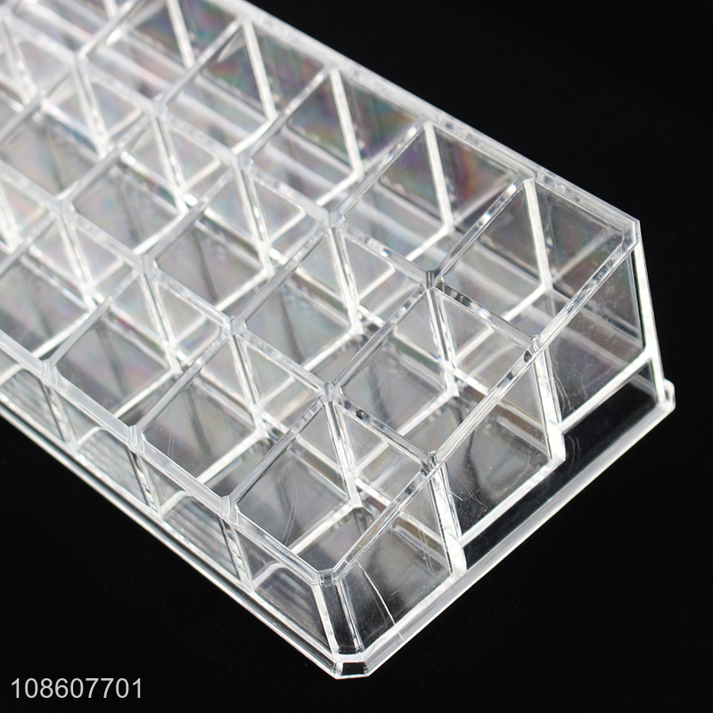 New products clear acrylic makeup organizer nail polish organizer