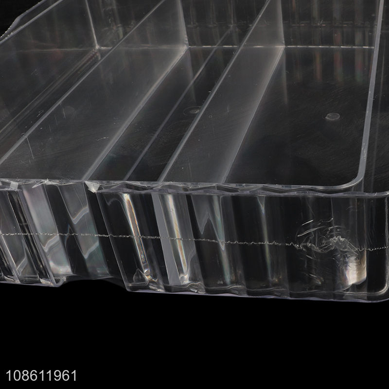 Wholesale clear drawer organizers set multi-purpose storage bins set