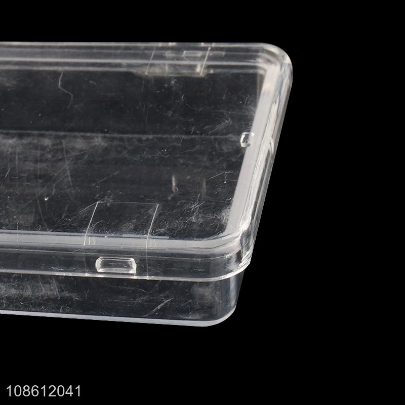 Hot selling transparent plastic parts storage box tool organizer box