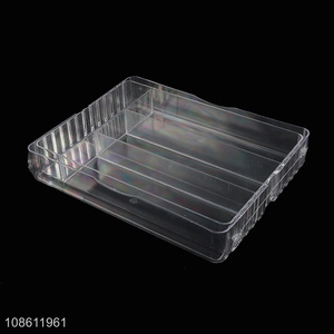 Wholesale clear drawer organizers set multi-purpose storage bins set