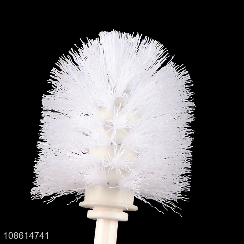 Good quality bathroom handheld toilet brush with cover