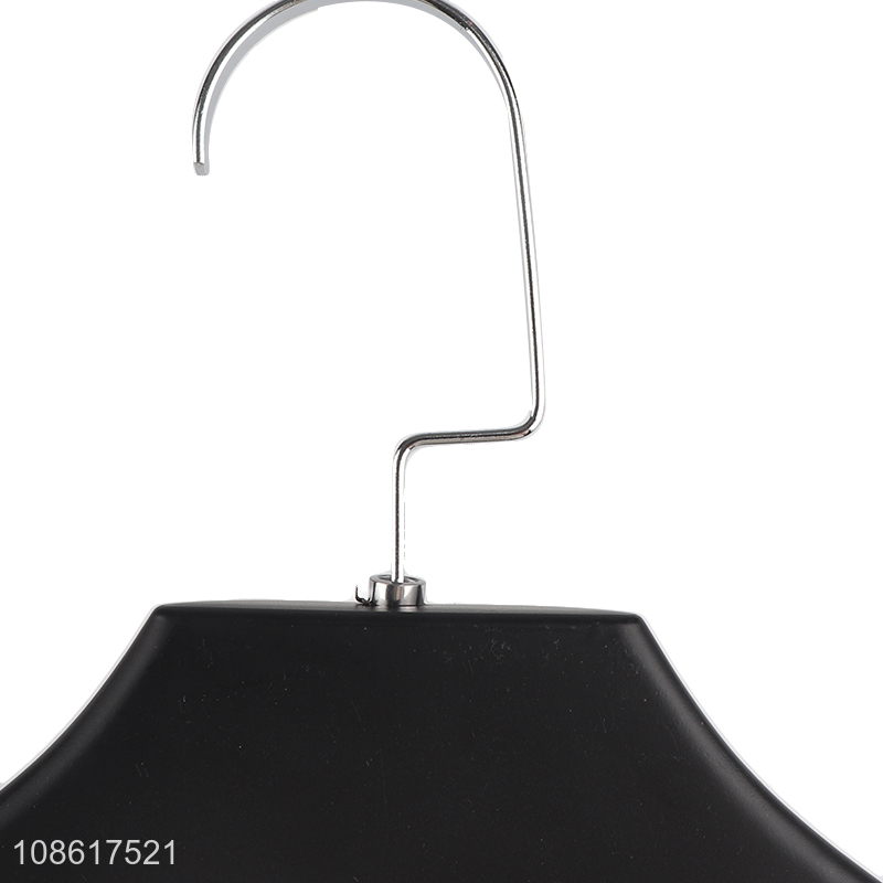 High quality heavy duty extra wide clothes hanger with swivel hook