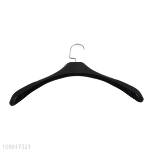 High quality heavy duty extra wide clothes hanger with swivel hook