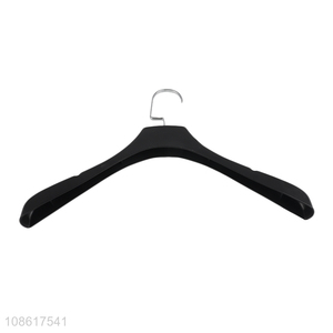 Bottom price plastic clothes hanger heavy duty coat hanger suit hanger