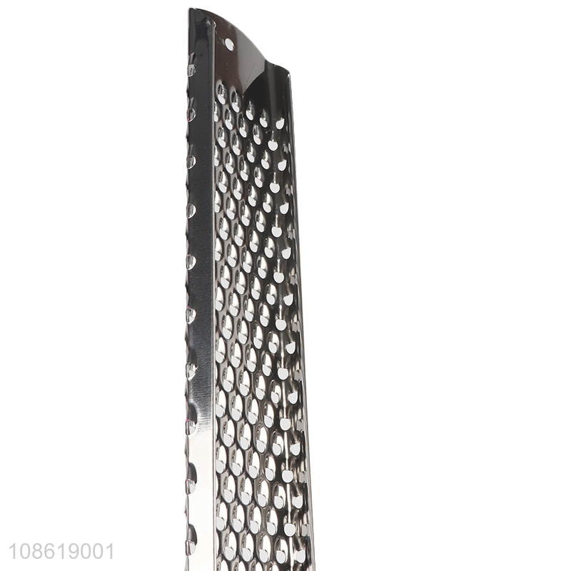 Factory direct sale durable stainless steel ginger grater cucumber grater