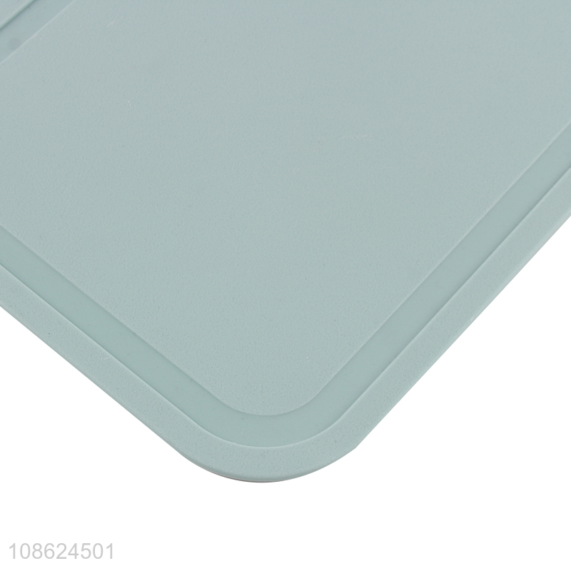 Good quality durable bpa free plastic chopping board for kitchen