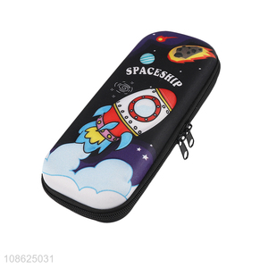 Latest design spaceship pattern stationery pencil pouch bag for sale