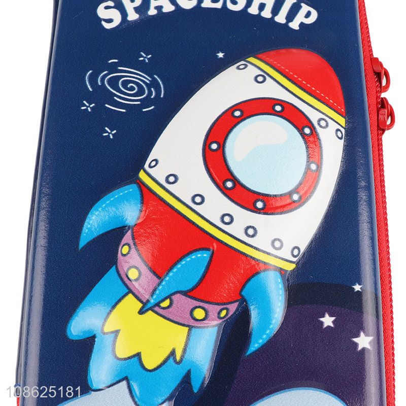 China wholesale cartoon kids stationery box pencil pouch bag pencil case