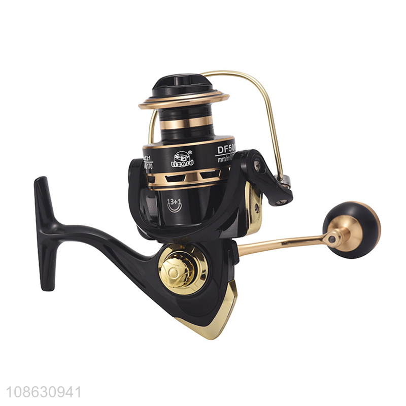 Custom logo 5.2:1 13+1BB Metal Body Fishing Reel Spinning Reel