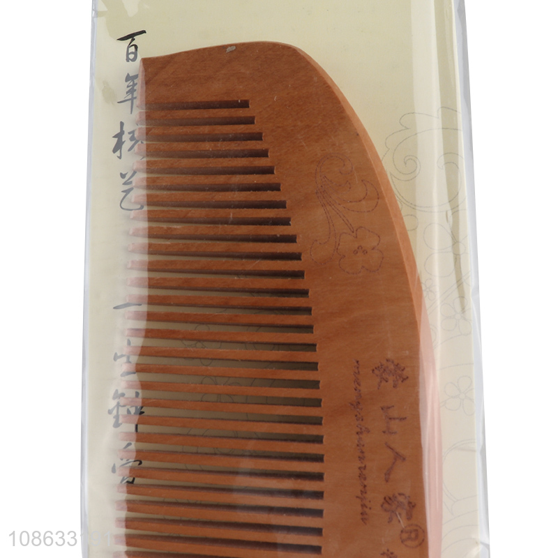 China products anti-static exquisite wooden comb for sale