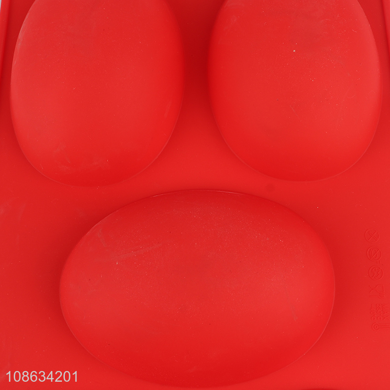 Good price egg shaped silicone cake molds baking molds