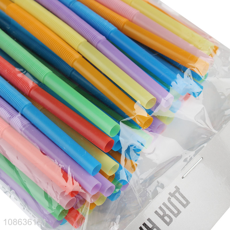 Top selling colourful disposable drinking straw for juice