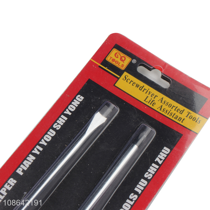 Factory direct sale 2pcs hand tool screwdriver assorted tool