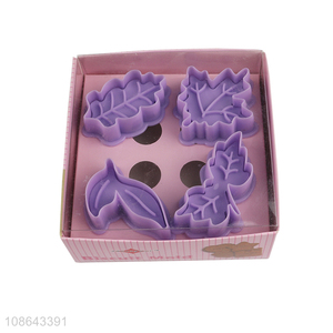 China products 4pcs baking tool cookies mould for sale