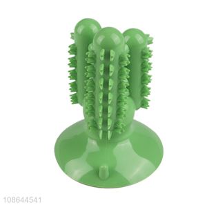 Good quality silicone <em>dog</em> dental cleaning <em>toys</em> chew toy teething toy