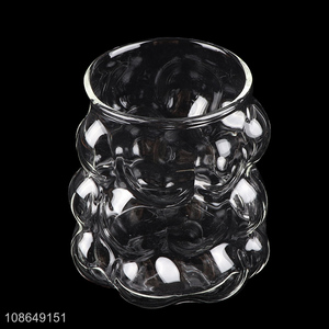 New arrival clear glass drinking cup water mug wholesale