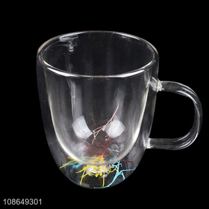 High quality glass unbreakable drinking cup water mug for sale