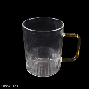 Factory price glass water cup home office drinking cup wholesale