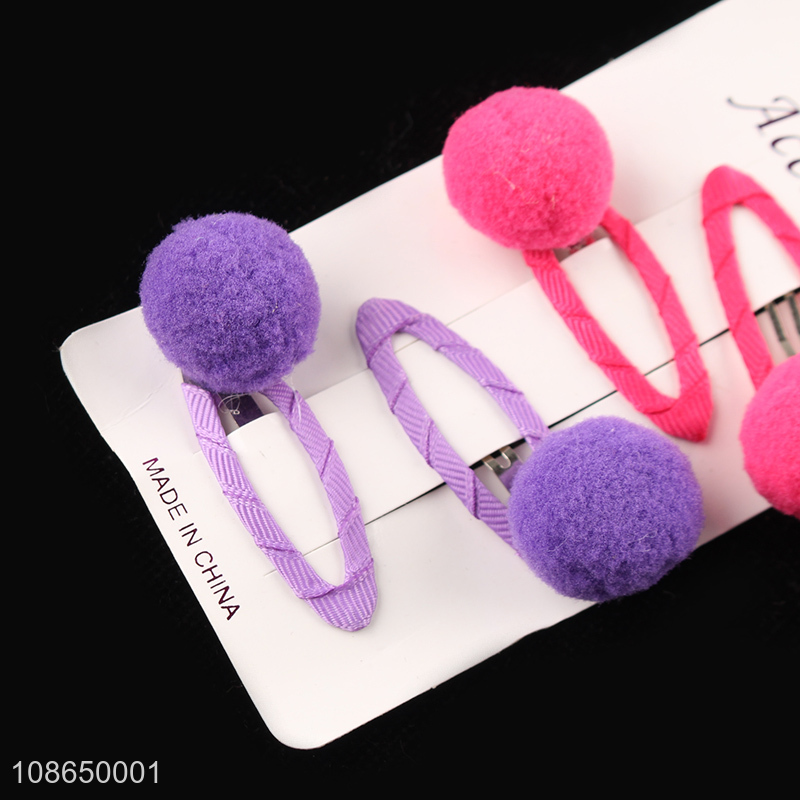 China products hair decoration polyester hairpin for girls