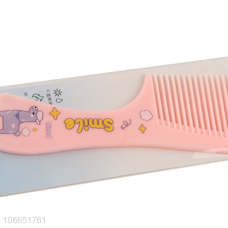 Popular products plastic anti-static hair comb for long hair