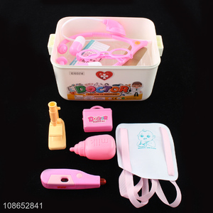Online wholesale kids plastic pretend play toys doctor toys medical toys