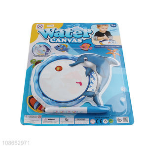 Factory price children cartoon water canvas doodle painting toys