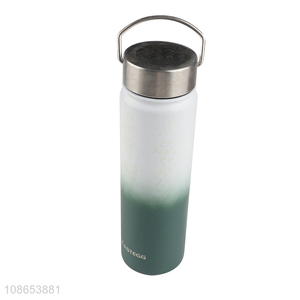 Wholesale double wall stainless steel water bottle insulated vacuum flask