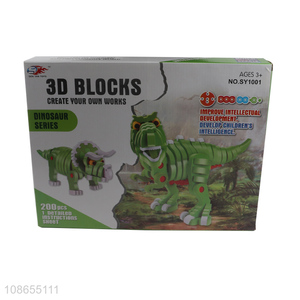 Low price EVA soft 3D puzzle dinosaur series toys for children