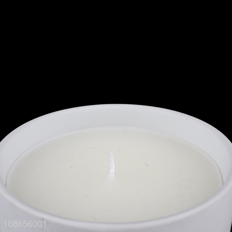 Wholesale aromatherapy secented candle ceramic jar fragrance candle
