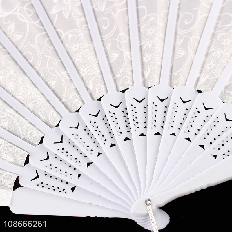 Online wholesale folding fans handheld fans props for performance