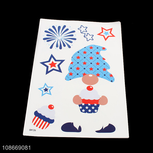 Hot Selling USA Stickers Decals Independence Day Stickers kids Party Favors