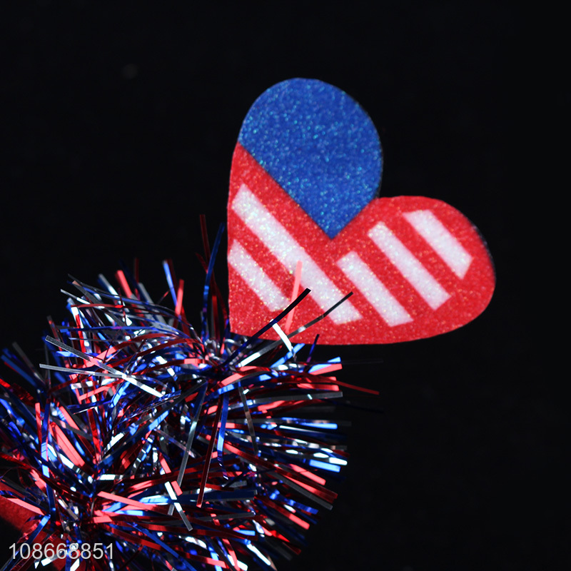 Wholesale Patriotic American Independence Day Hair Hoop for Women Girls Kids