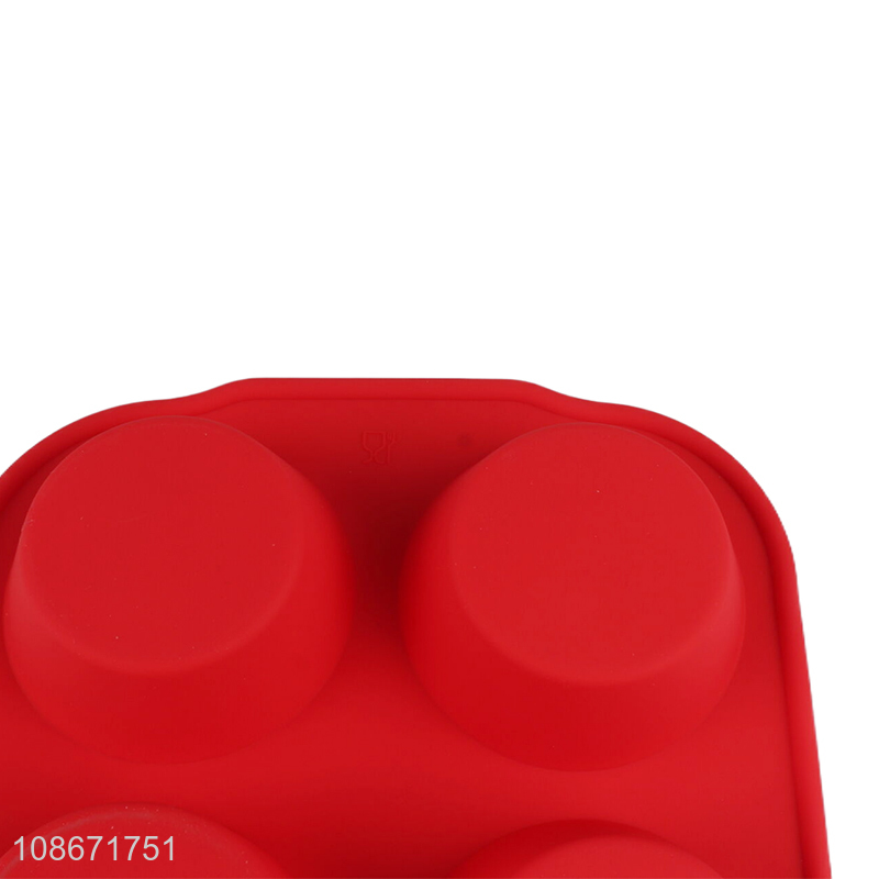 Top quality red silicone non-stick baking tool cake mould for sale