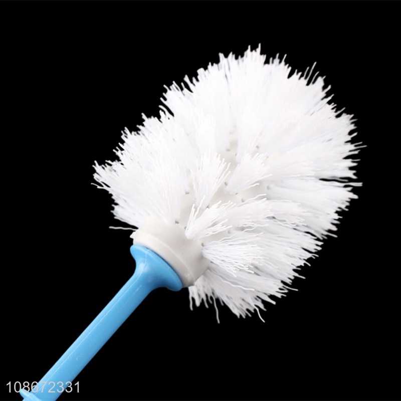 Online wholesale plastic bathroom accessories toilet brush set