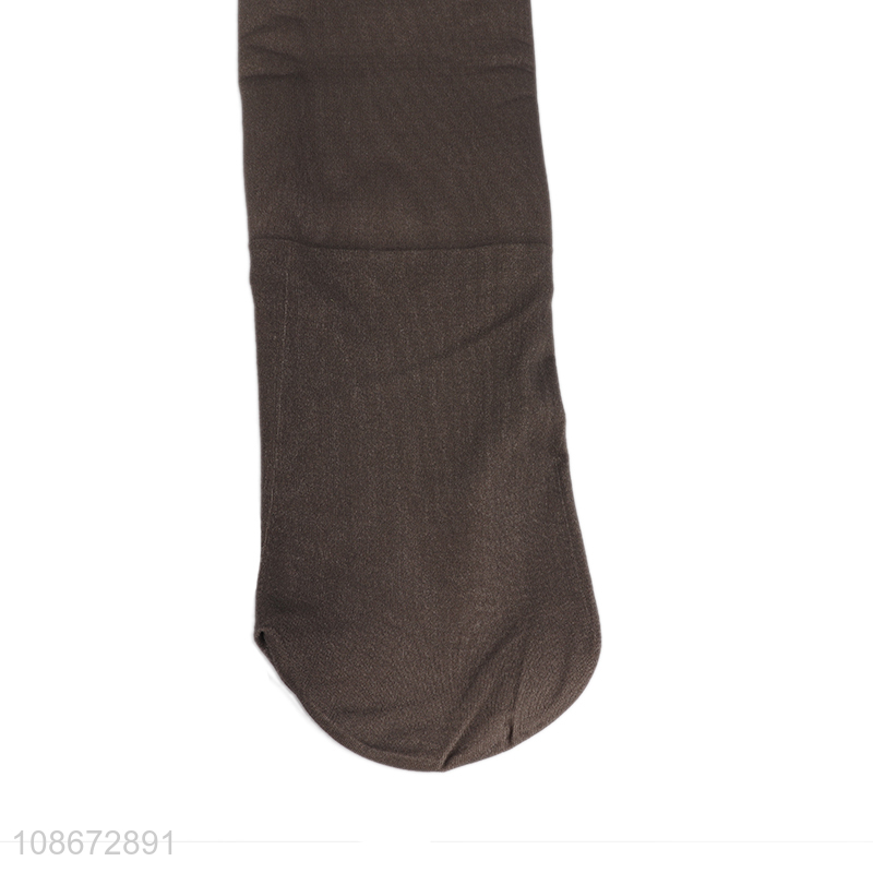 Wholesale fleece lined pantyhose high waist opaque tights leggings for women