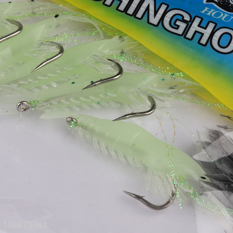 Top selling outdoor freshwater simulated shrimp baits for fishing