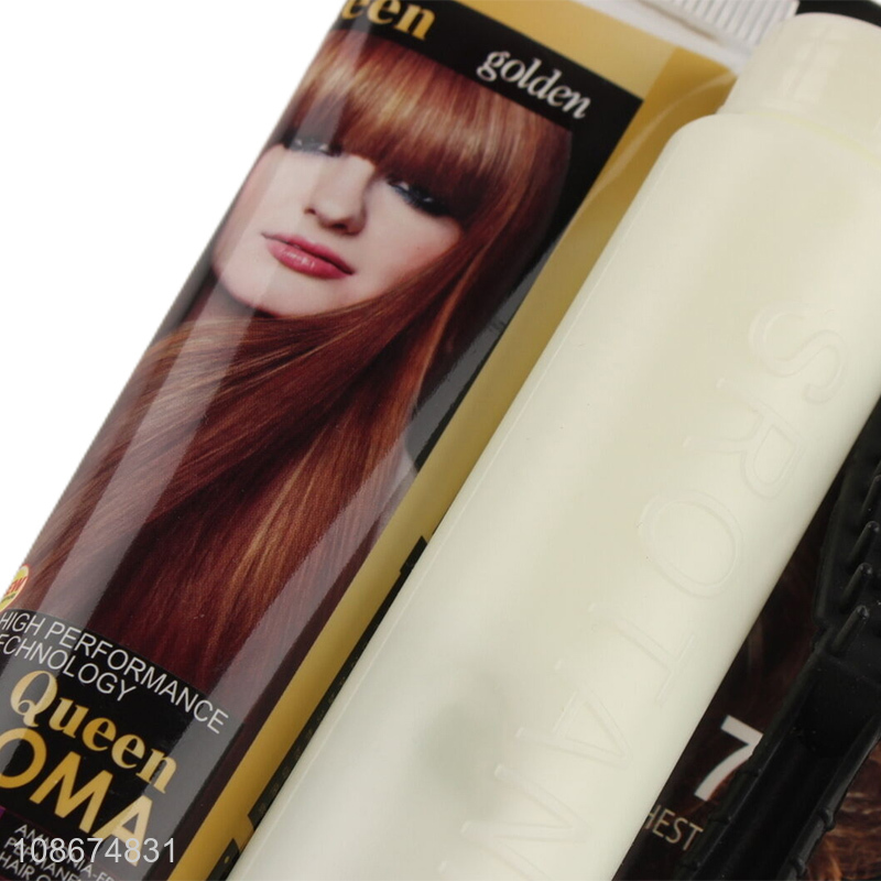 New product permanent chestnut brown hair dye for women girls