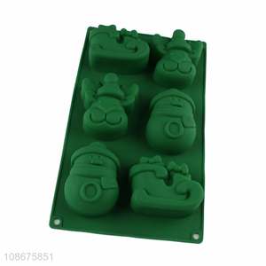 Good quality silicone Christmas cake molds silicone jello molds