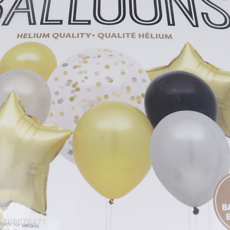 Most popular party decoration aluminum film balloon set for sale