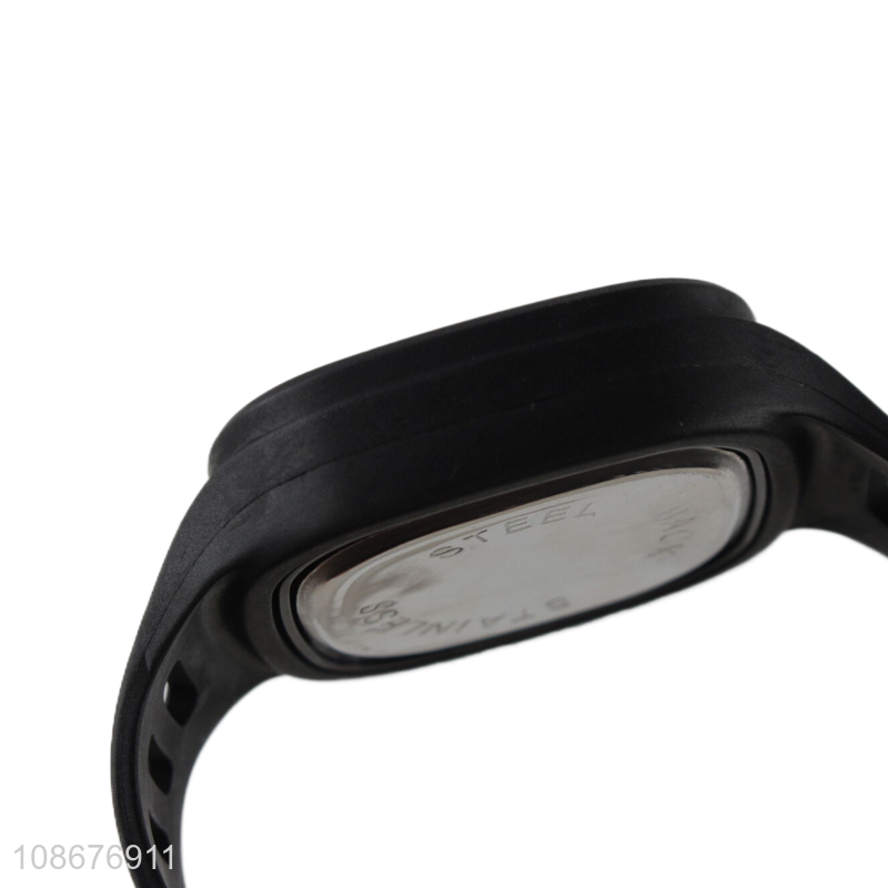 Wholesale cute waterproof luminous silicone strap wristwatch for kids
