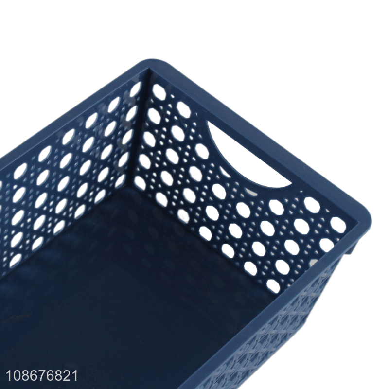 Good price vegetable fruit storage basket kitchen office plastic basket