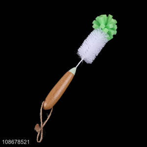 China wholesale reusable soft home bottle brush cup brush with long handle