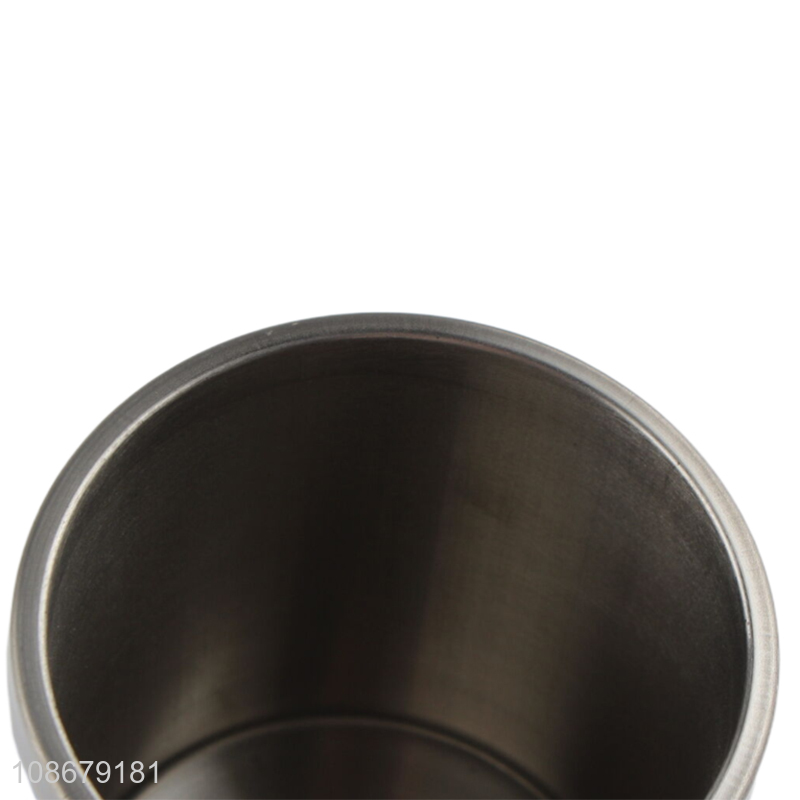 Factory price stainless steel water cup drinking cup with lid