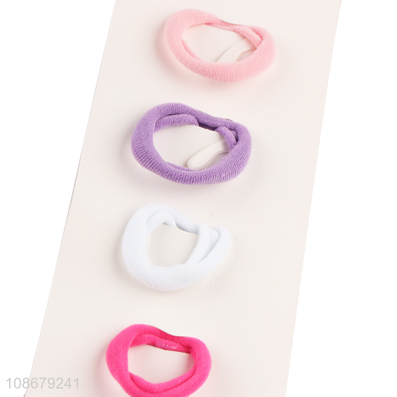 Top quality multicolor girls elastic hair ring hair rope for sale