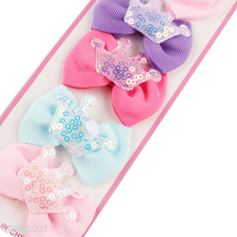 New arrival elastic girls bowknot hair ring hair rope for sale