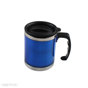 Factory price stainless steel water cup drinking cup with lid