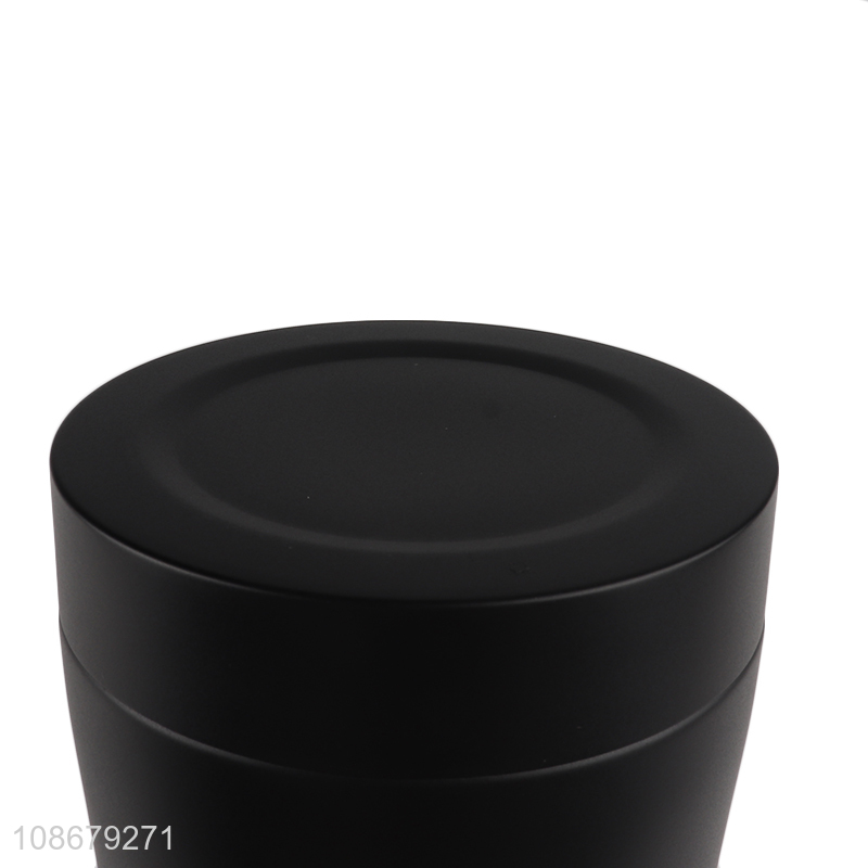 Popular products black portable stainless steel insulated water cup