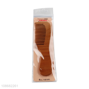 Hot items bamboo anti-static hair care hair comb for daily use